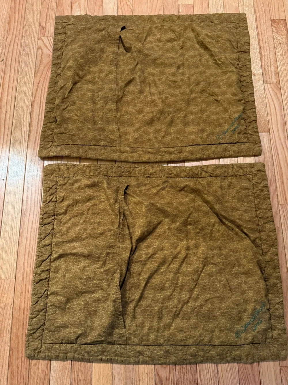 Deer Woodland Quilt Bedding in Brown and Green by Donna Sharp Cabincore